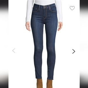 Levis dark denim blue jeans